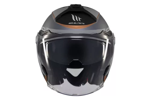 Casca Mt Helmets Cosmo SV Cruiser C2 gri mat