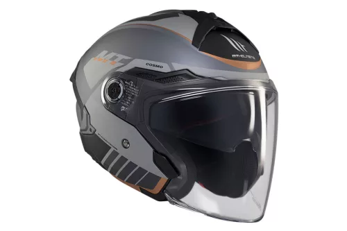 Casca Mt Helmets Cosmo SV Cruiser C2 gri mat