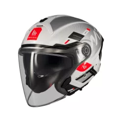 Casca Mt Helmets Cosmo SV Silence A2 gri lucios