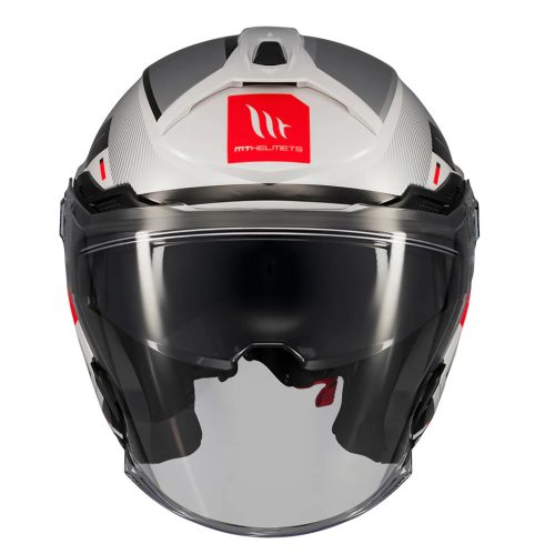 Casca Mt Helmets Cosmo SV Silence A2 gri lucios