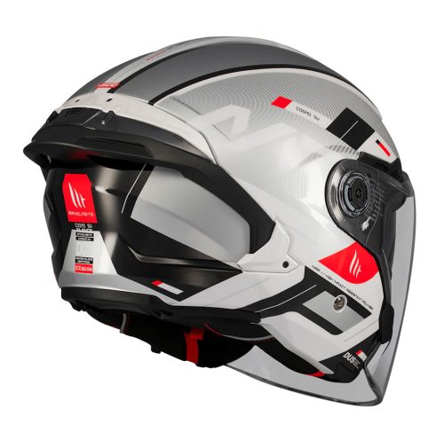 Casca Mt Helmets Cosmo SV Silence A2 gri lucios