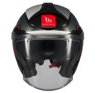 Casca MT Cosmo SV Silence B2 negru/gri lucios   MT-V-37 - Negru/gri lucios