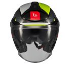 Casca Mt Helmets Cosmo SV Silence B3 galben fluor lucios