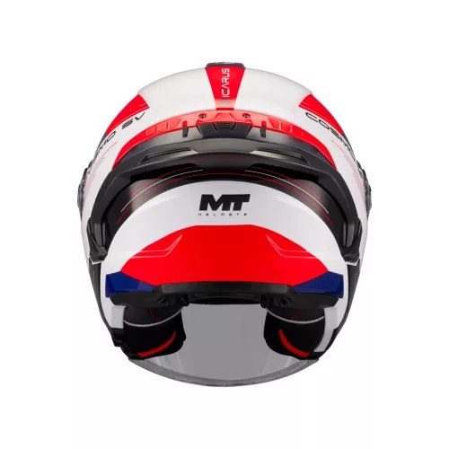 Casca Mt Helmets Cosmo SV Icarus A5 rosu lucios
