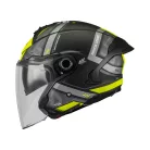 Casca Mt Helmets Cosmo SV Arrow B3 galben fluor mat