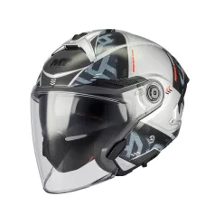 Casca Mt Helmets Cosmo SV Arrow C2 gri lucios