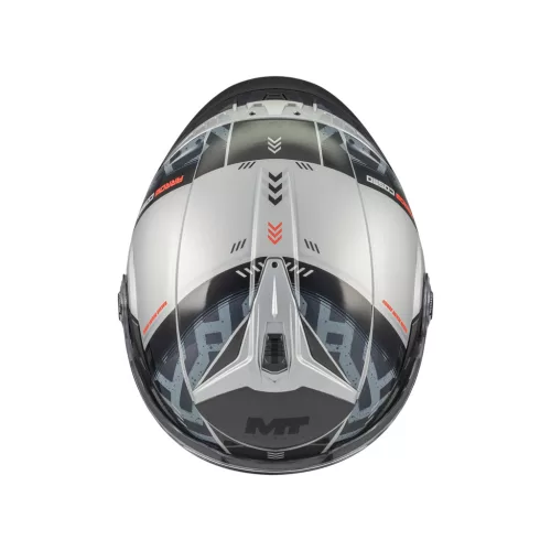 Casca Mt Helmets Cosmo SV Arrow C2 gri lucios