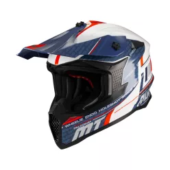Casca Mt Helmets Falcon S Ruler A15 alb lucios
