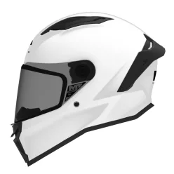 Casca Mt Helmets Stinger 2 Kids Pure A0 alb lucios