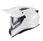 Casca Mt Helmets Track SV Pure A0 alb lucios