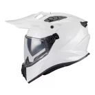 Casca Mt Helmets Track SV Pure A0 alb lucios
