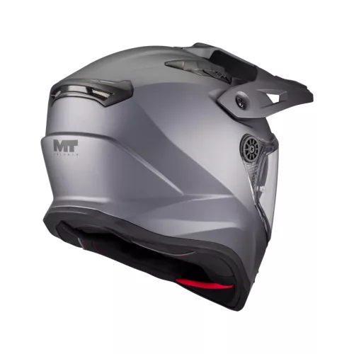 Casca Mt Helmets Track SV Pure A2 gri mat