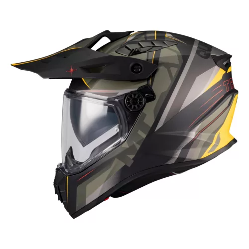 Casca Mt Helmets Track SV Questor B6 verde military mat