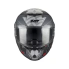 Casca Mt Helmets Thunder 4 R SV Canvas C5 rosu mat