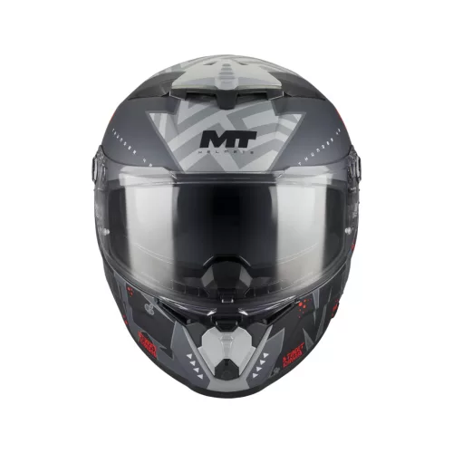 Casca Mt Helmets Thunder 4 R SV Canvas C5 rosu mat