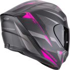 Casca Scorpion Exo-391 Aaxo Negru Mat/Roz