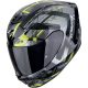 Casca Scorpion Exo-391 Clutter Negru/Galben Fluo