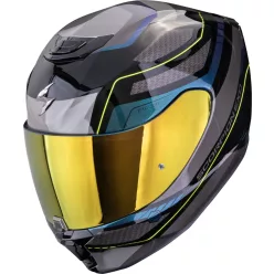 Casca Scorpion EXO-391 LEO Negru Gri Albastru