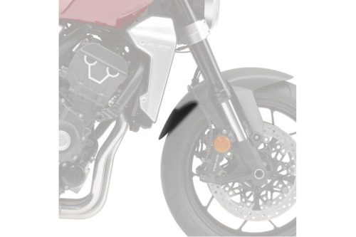 Front fender extension PUIG 0049N Negru