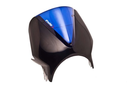 Windshield PUIG VISION 005NA negru/albastru