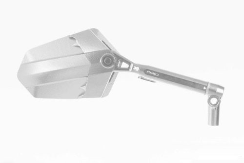 Oglinda retrovizoare PUIG Xplorer 010DN anodized aluminium / black right (including adapter)