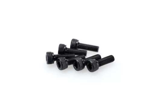 Screws PUIG ANODIZED 0146N Negru M5 x 15mm (6pcs)