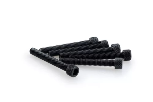 Suruburi PUIG ANODIZED 0370N Negru M6 x 45mm (6pcs)