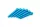 Suruburi PUIG ANODIZED 0524A Albastru M8 x 50mm (6pcs)
