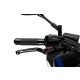 Brake lever without adapter PUIG 3.0 110NR foldable negru/rosu