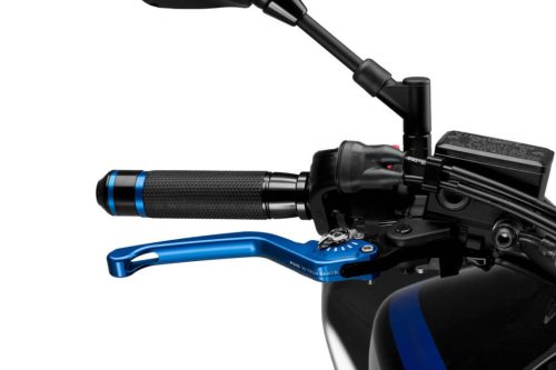 Brake lever without adapter PUIG 3.0 120AP lung albastru/argintiu