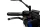 Maneta frana without adapter PUIG 3.0 120NO lung negru/gold