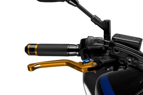 Brake lever without adapter PUIG 3.0 120OA lung gold/blue