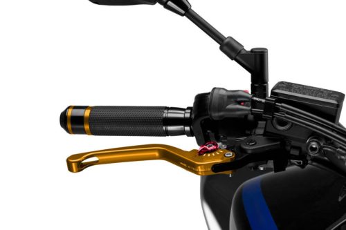 Brake lever without adapter PUIG 3.0 120OR lung gold/red