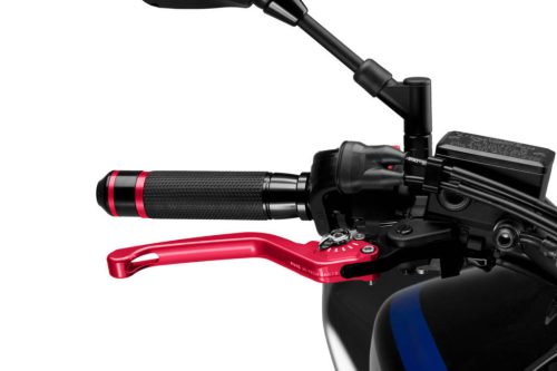 Brake lever without adapter PUIG 3.0 120RP lung red/silver