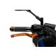 Brake lever without adapter PUIG 3.0 120TO lung orange/gold