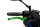 Maneta de frana fara adaptor PUIG 3.0 120VN lung green/black