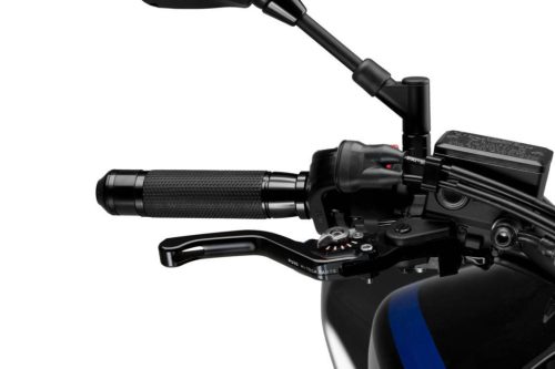 Brake lever without adapter PUIG 3.0 130NP standard black/silver
