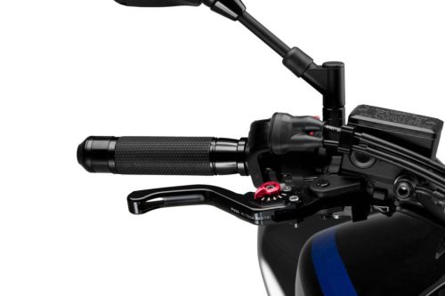 Brake lever without adapter PUIG 3.0 130NR standard negru/rosu