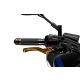 Brake lever without adapter PUIG 3.0 130OR standard gold/red