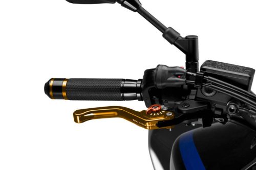 Brake lever without adapter PUIG 3.0 130OT standard gold/orange