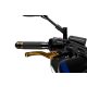 Brake lever without adapter PUIG 3.0 130OT standard gold/orange