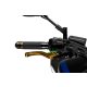 Brake lever without adapter PUIG 3.0 130OV standard gold/green