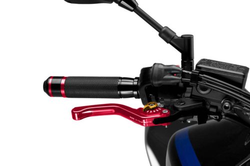 Brake lever without adapter PUIG 3.0 130RO standard red/gold