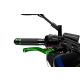 Brake lever without adapter PUIG 3.0 130VR standard green/red