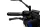 Maneta frana without adapter PUIG 3.0 14NNN extendable folding negru/negru
