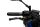 Brake lever without adapter PUIG 3.0 14NNO extendable folding black/gold