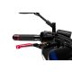Brake lever without adapter PUIG 3.0 14RNO extendable folding red/gold