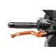 Brake lever without adapter PUIG 160TR foldable orange/red