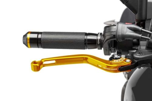 Brake lever without adapter PUIG 170ON lung gold/black