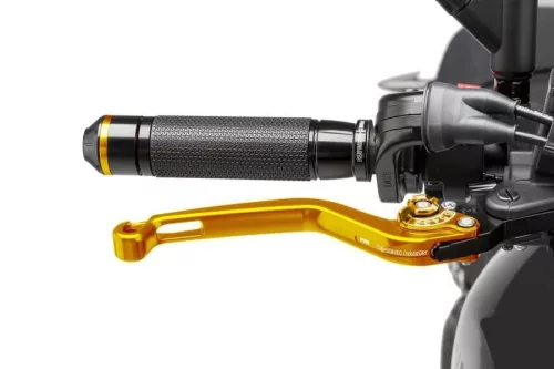 Maneta de frana fara adaptor PUIG 170OO lung gold/gold